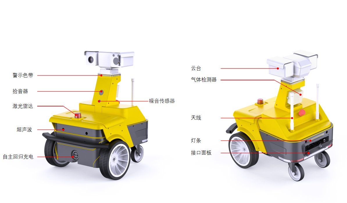 園區智能巡檢機器人 